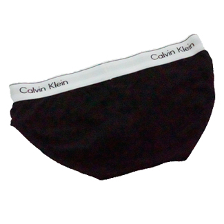 Slip Calvin Klein Mujer 365 Negro